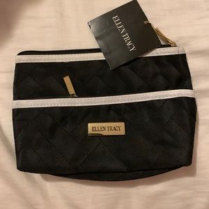 Ellen Tracy cosmetic bag